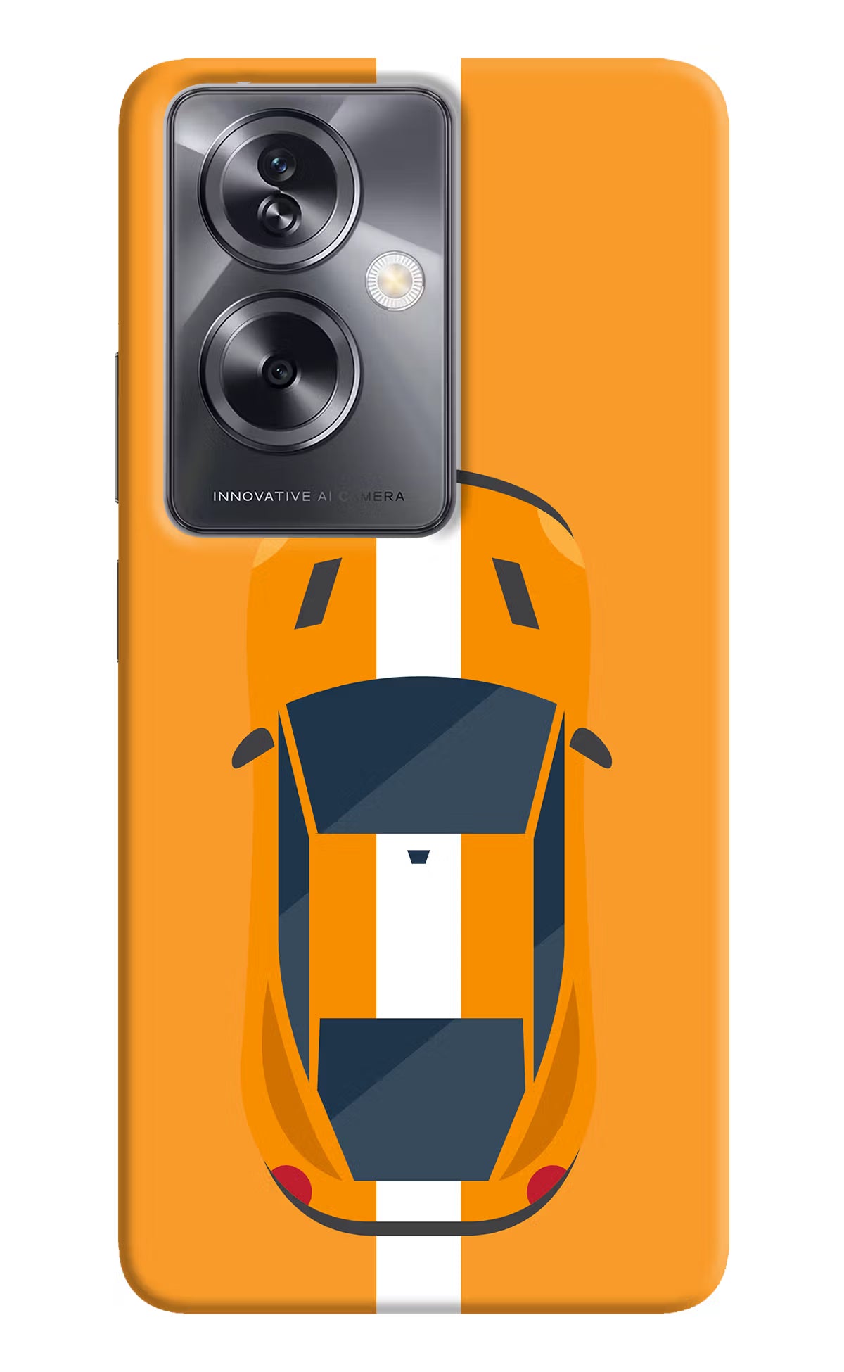 Highway Pursuit Oppo A79 5G Hard Case Back Cover by Casekaro