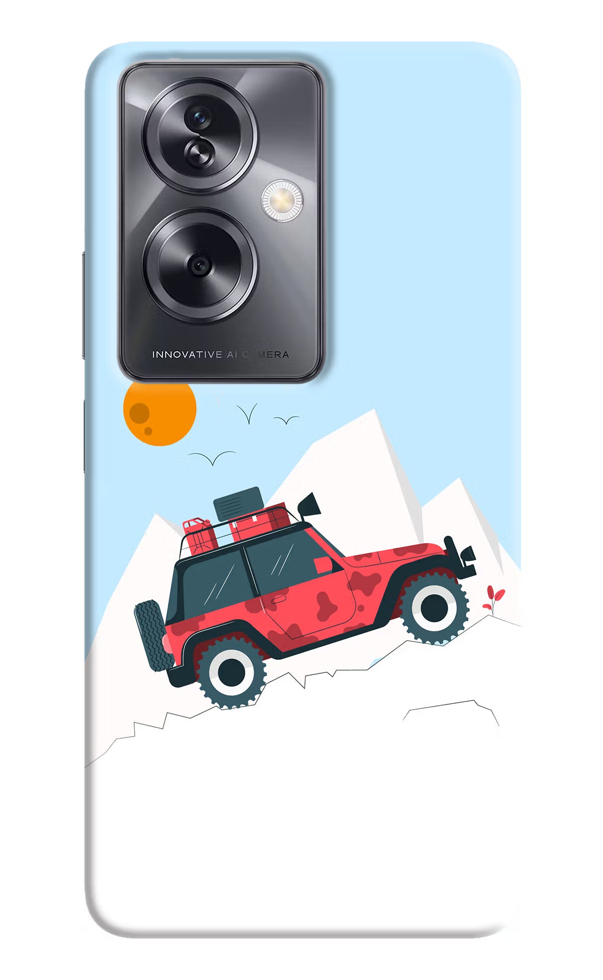Mountain Trail Beast Oppo A79 5G Hard Case Back Cover by Casekaro