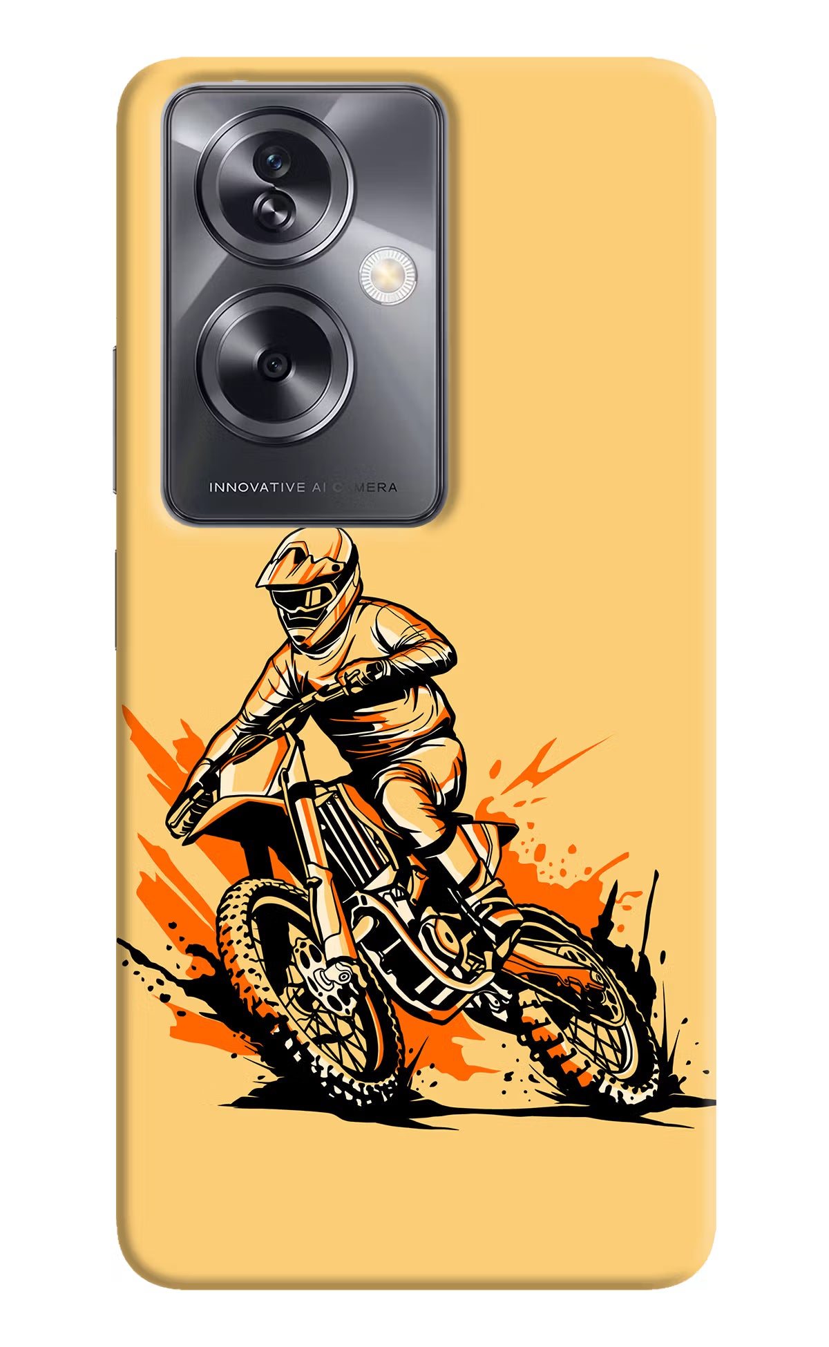 Off-Road Fury Oppo A79 5G Hard Case Back Cover by Casekaro