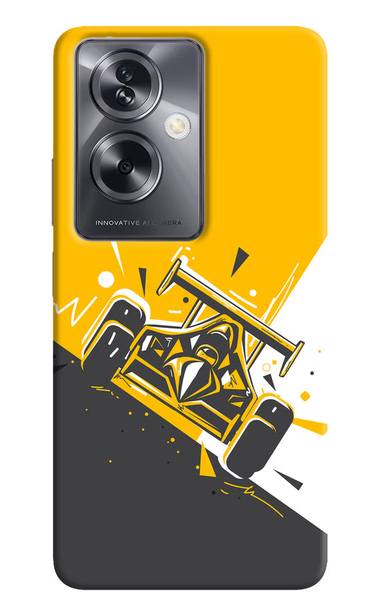 Track King Oppo A79 5G Hard Case Back Cover by Casekaro