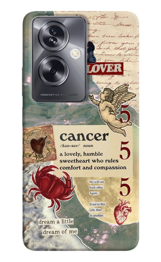Cancer Zodiac Oppo A79 5G Hard Case Back Cover by Casekaro