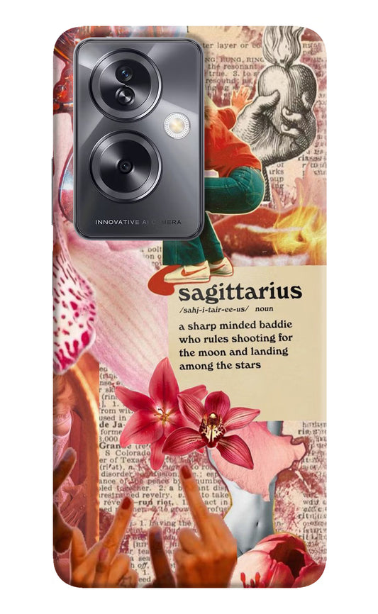 Sagittarius Zodiac Oppo A79 5G Hard Case Back Cover by Casekaro