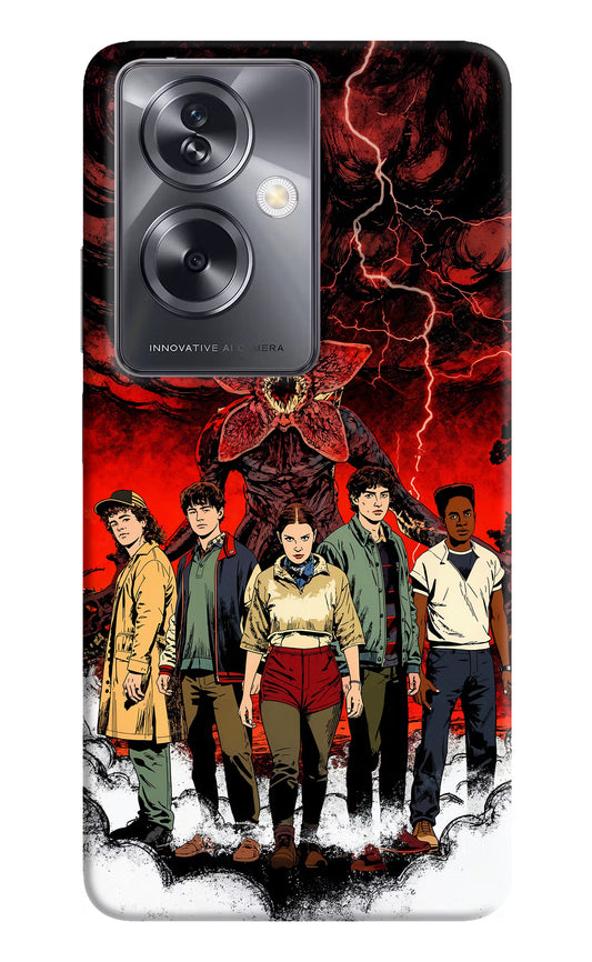 Ordinary Things Characters Oppo A79 5G Hard Case Back Cover by Casekaro