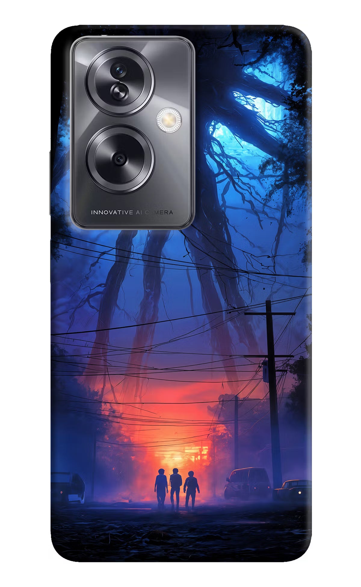 Ordinary Things Shadow Oppo A79 5G Hard Case Back Cover by Casekaro