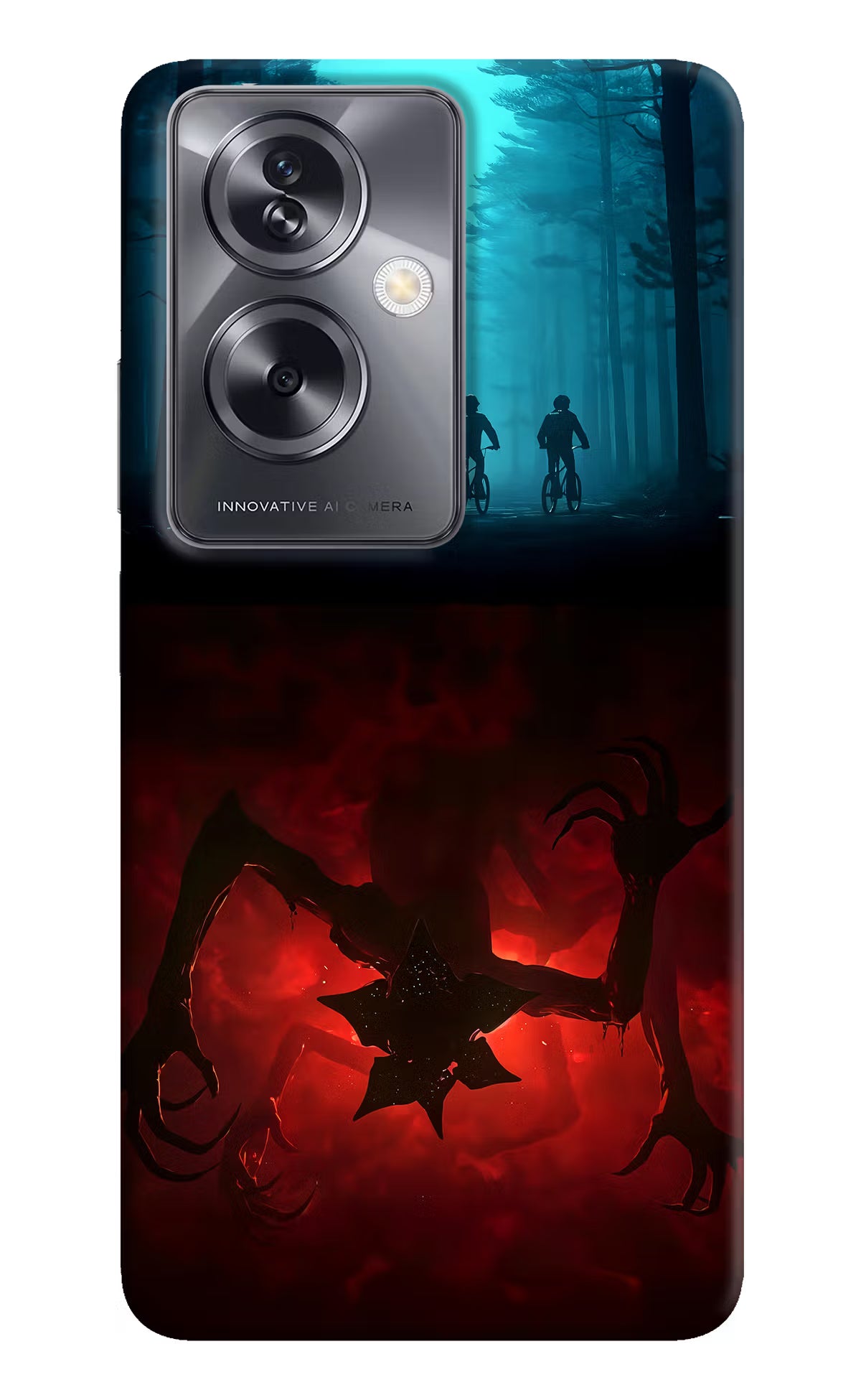 Ordinary Things Downside Up Oppo A79 5G Hard Case Back Cover by Casekaro
