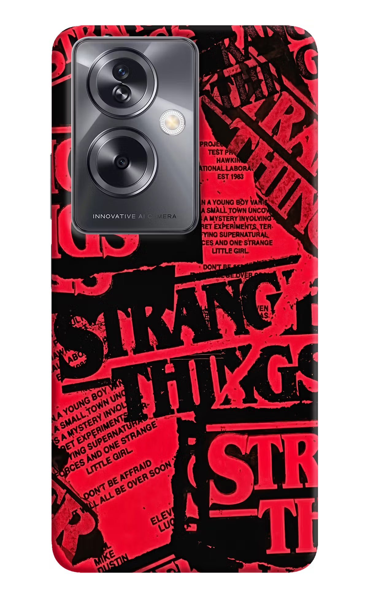 Ordinary Things Oppo A79 5G Hard Case Back Cover by Casekaro