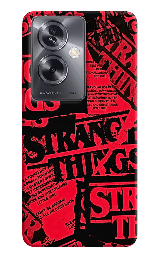 Ordinary Things Oppo A79 5G Hard Case Back Cover by Casekaro