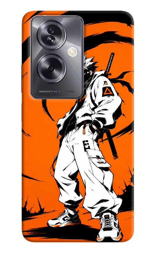 Street Samurai  Oppo A79 5G Hard Case Back Cover by Casekaro