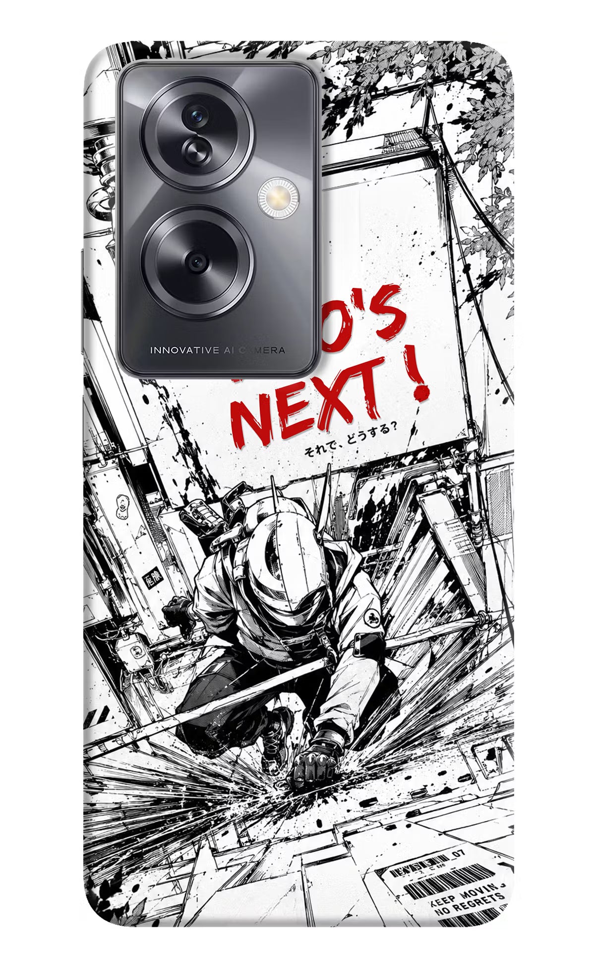 Who's Next Oppo A79 5G Hard Case Back Cover by Casekaro
