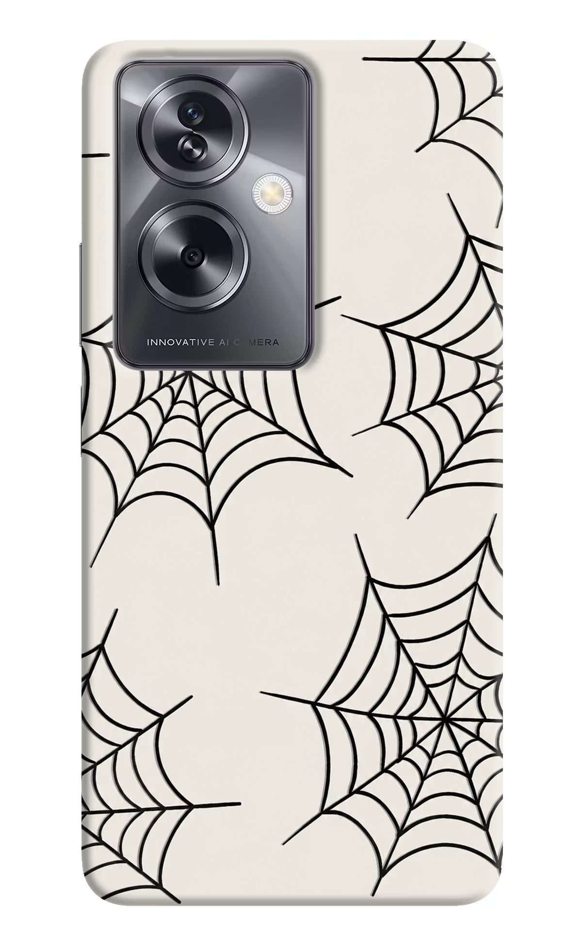 Spider Web Oppo A79 5G Hard Case Back Cover by Casekaro