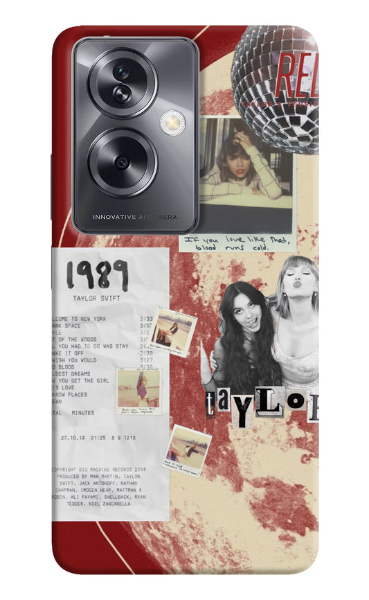 Taylor Swift Oppo A79 5G Back Cover