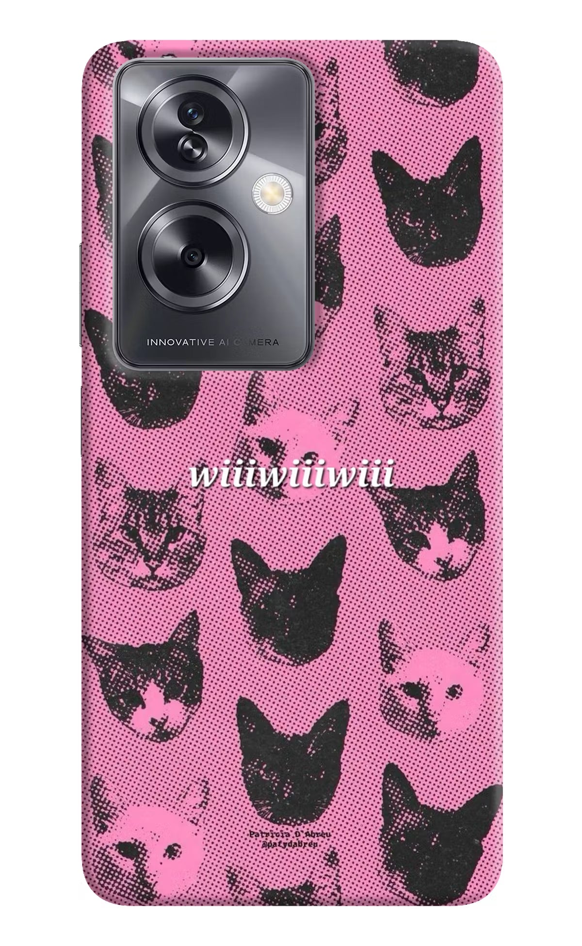 Pink Cats Oppo A79 5G Back Cover