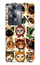 Cool Cat Oppo A79 5G Hard Case Back Cover by Casekaro