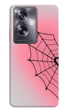 Pink Web Oppo A79 5G Hard Case Back Cover by Casekaro