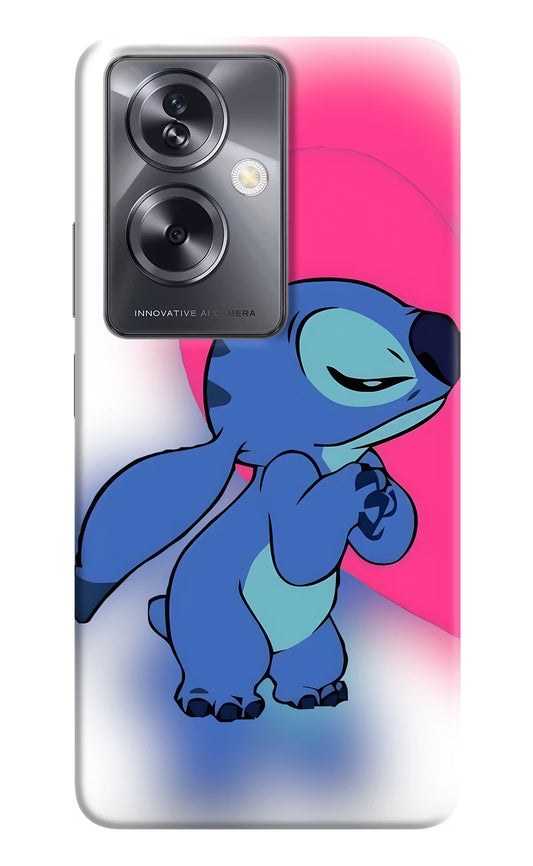 Stitch Hug Oppo A79 5G Hard Case Back Cover by Casekaro