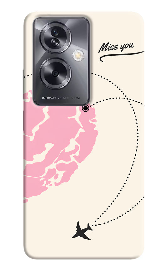 Miss Orbit Oppo A79 5G Hard Case Back Cover by Casekaro