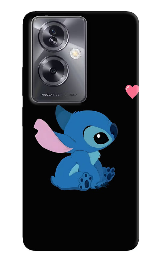 Stitch Crush Oppo A79 5G Hard Case Back Cover by Casekaro