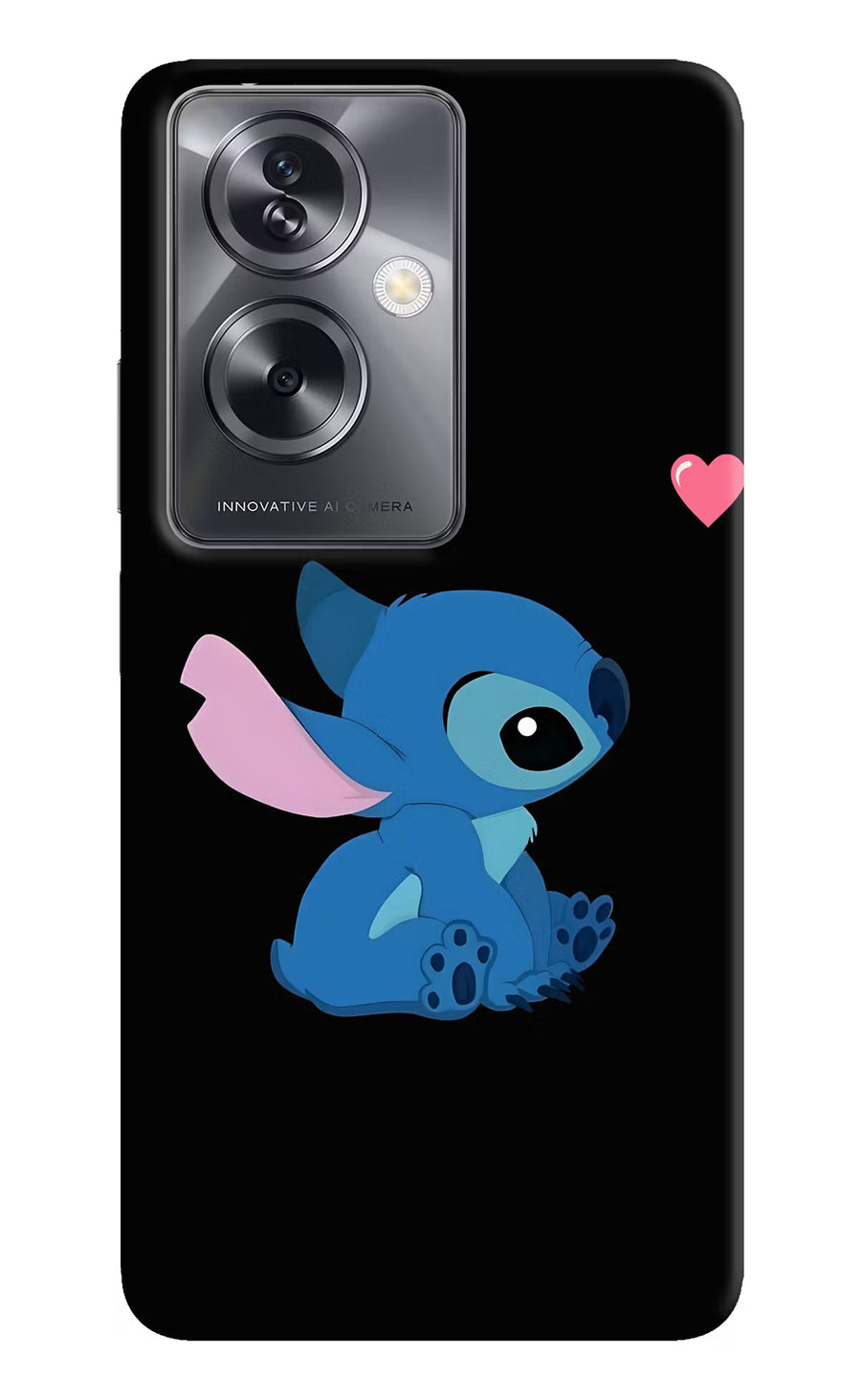 Stitch Crush Oppo A79 5G Back Cover, Hard case