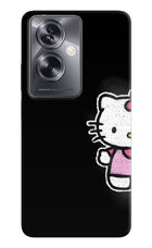 Kitty Charm Oppo A79 5G Hard Case Back Cover by Casekaro