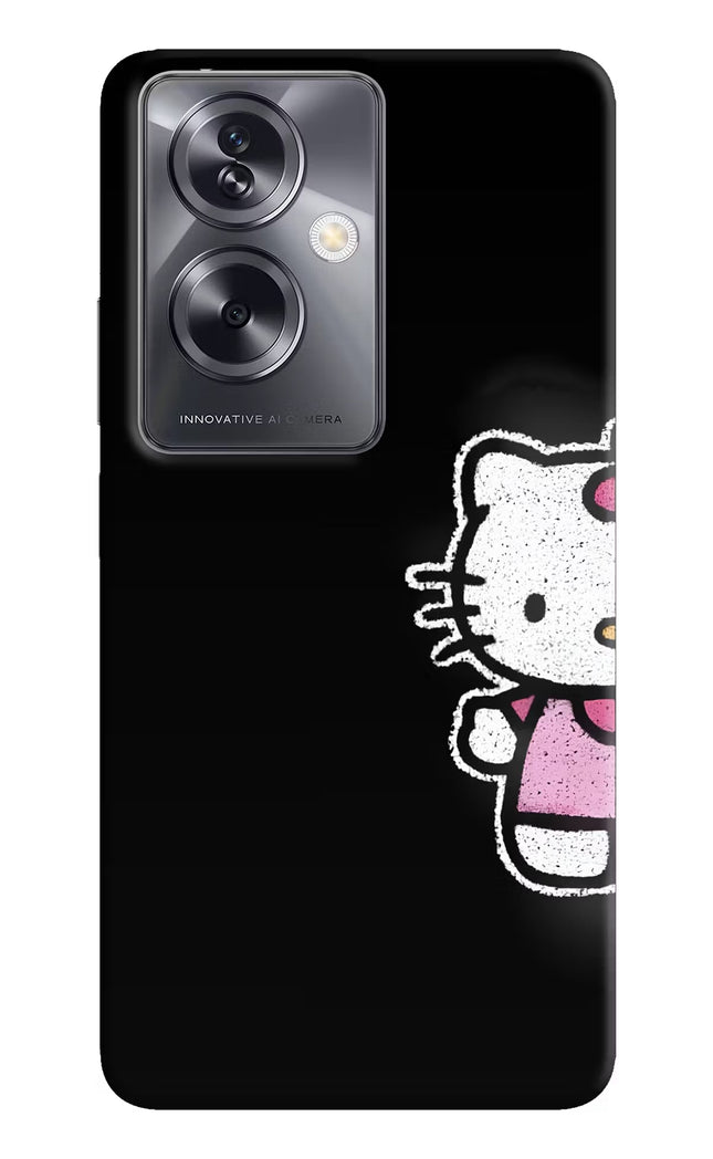 Kitty Charm Oppo A79 5G Hard Case Back Cover by Casekaro
