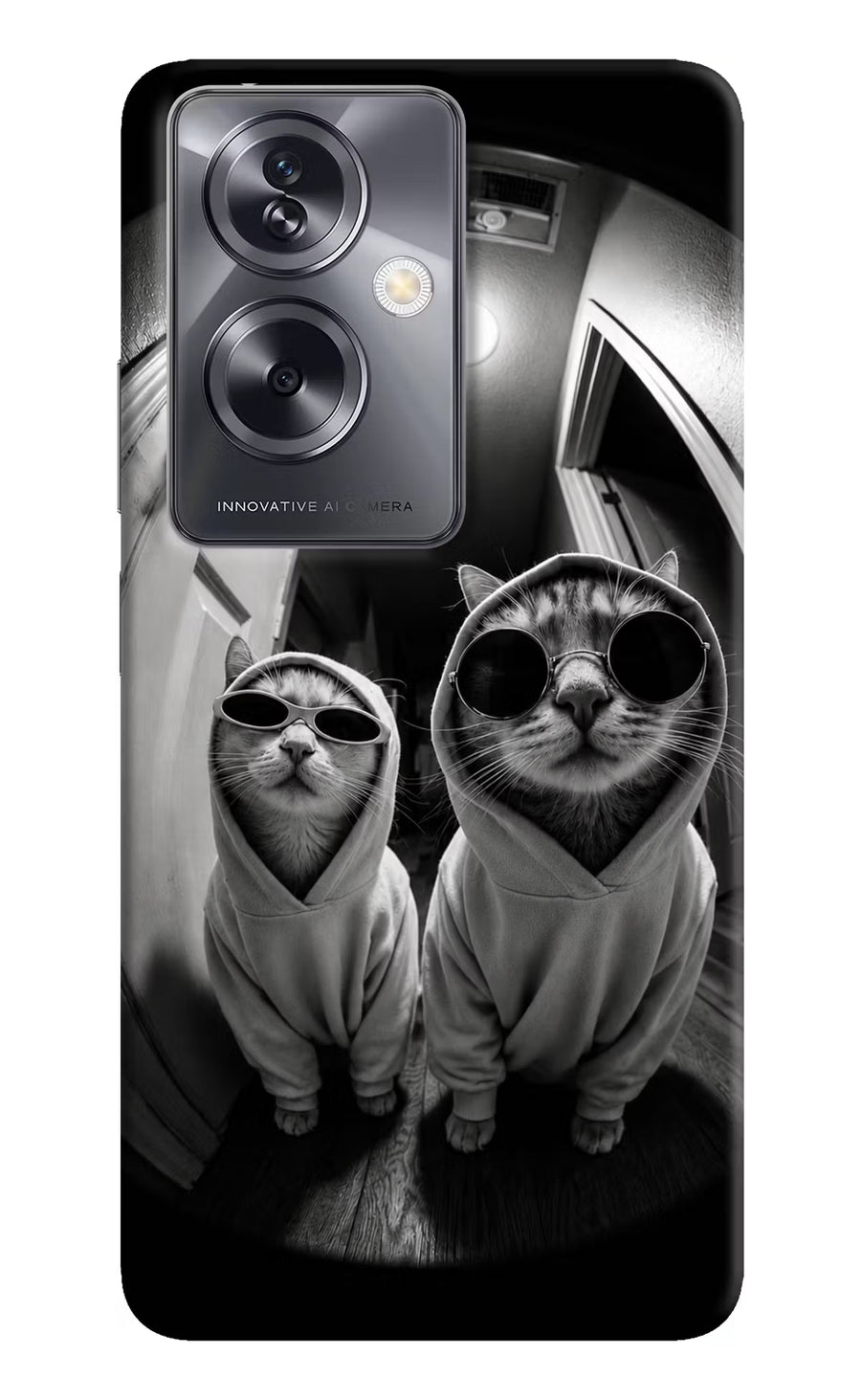 Hood Cats Oppo A79 5G Back Cover, Hard case