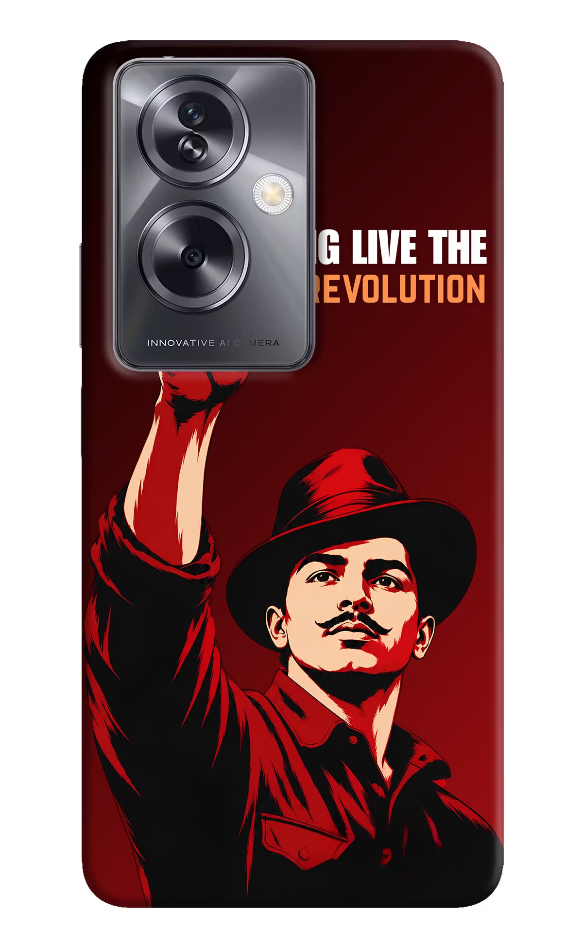 Bhagat Singh Revolution Oppo A79 5G Back Cover
