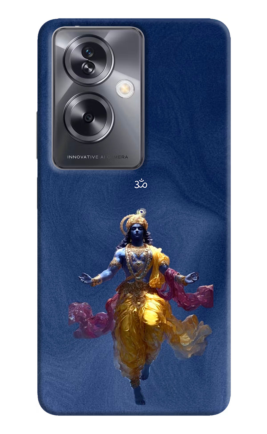 Cosmic Krishna Oppo A79 5G Back Cover, Hard case