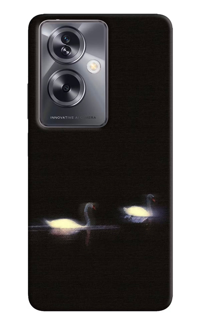 Silent Swans Oppo A79 5G Hard Case Back Cover by Casekaro