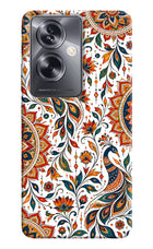 White Mayura Oppo A79 5G Hard Case Back Cover by Casekaro