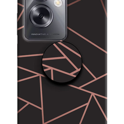 Geometric Pattern Oppo A79 5G Pop Case by Casekaro