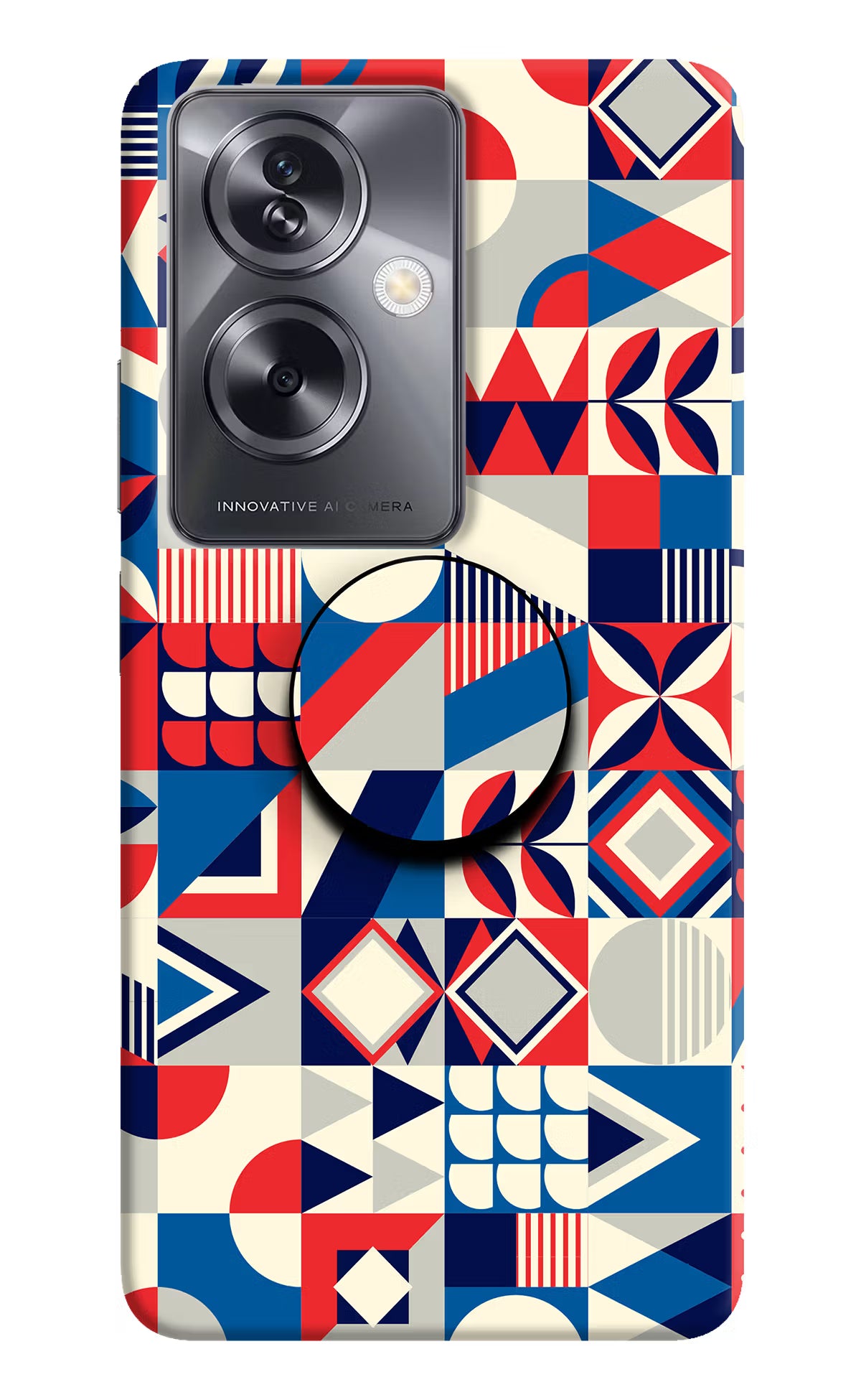 Colorful Pattern Oppo A79 5G Pop Case by Casekaro