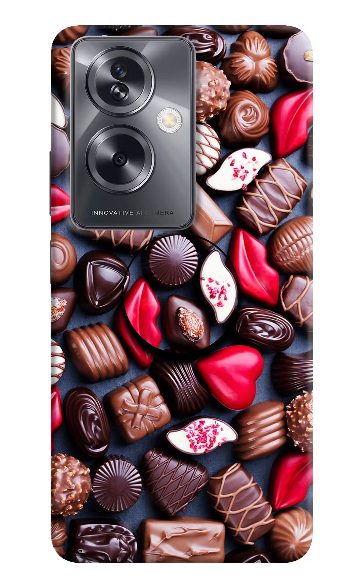 Chocolates Oppo A79 5G Pop Case by Casekaro