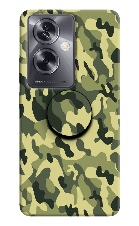 Camouflage Oppo A79 5G Pop Case by Casekaro