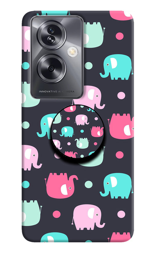 Baby Elephants Oppo A79 5G Pop Case