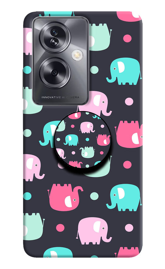 Baby Elephants Oppo A79 5G Pop Case by Casekaro