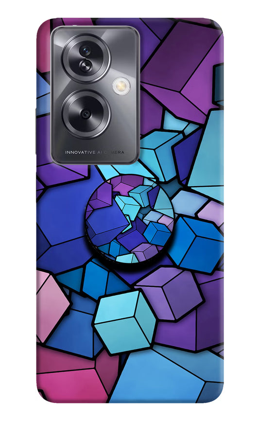 Cubic Abstract Oppo A79 5G Pop Case by Casekaro