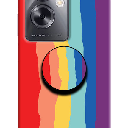 Rainbow Oppo A79 5G Pop Case by Casekaro