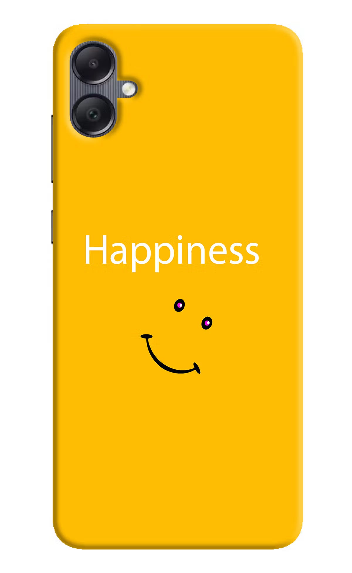 Happiness With Smiley Samsung A05 Hard Case Back Cover by Casekaro
