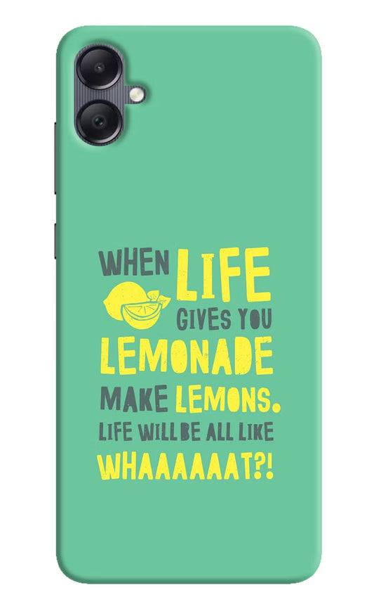 Quote Samsung A05 Hard Case Back Cover by Casekaro