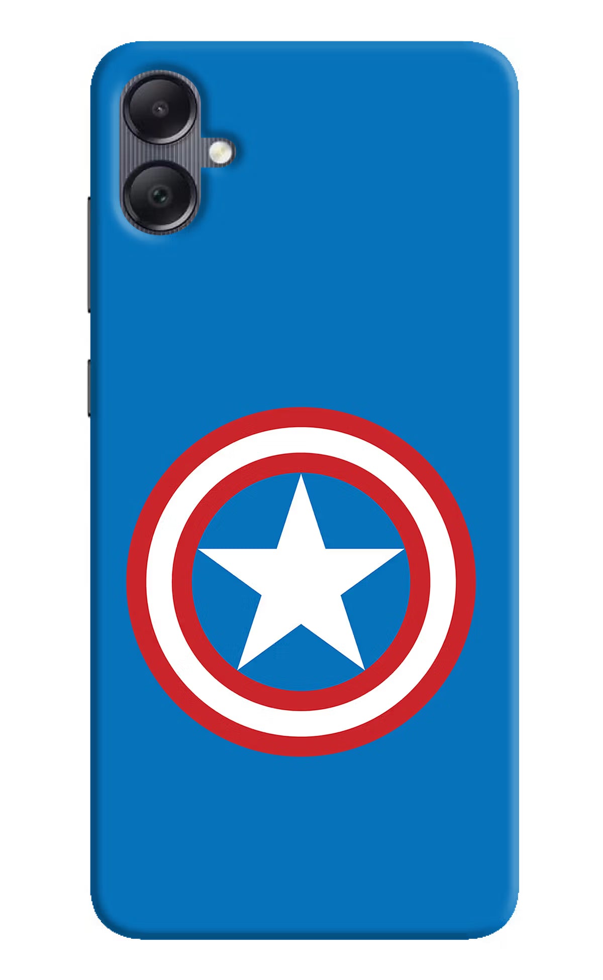 Captain America Logo Samsung A05 Hard Case Back Cover by Casekaro