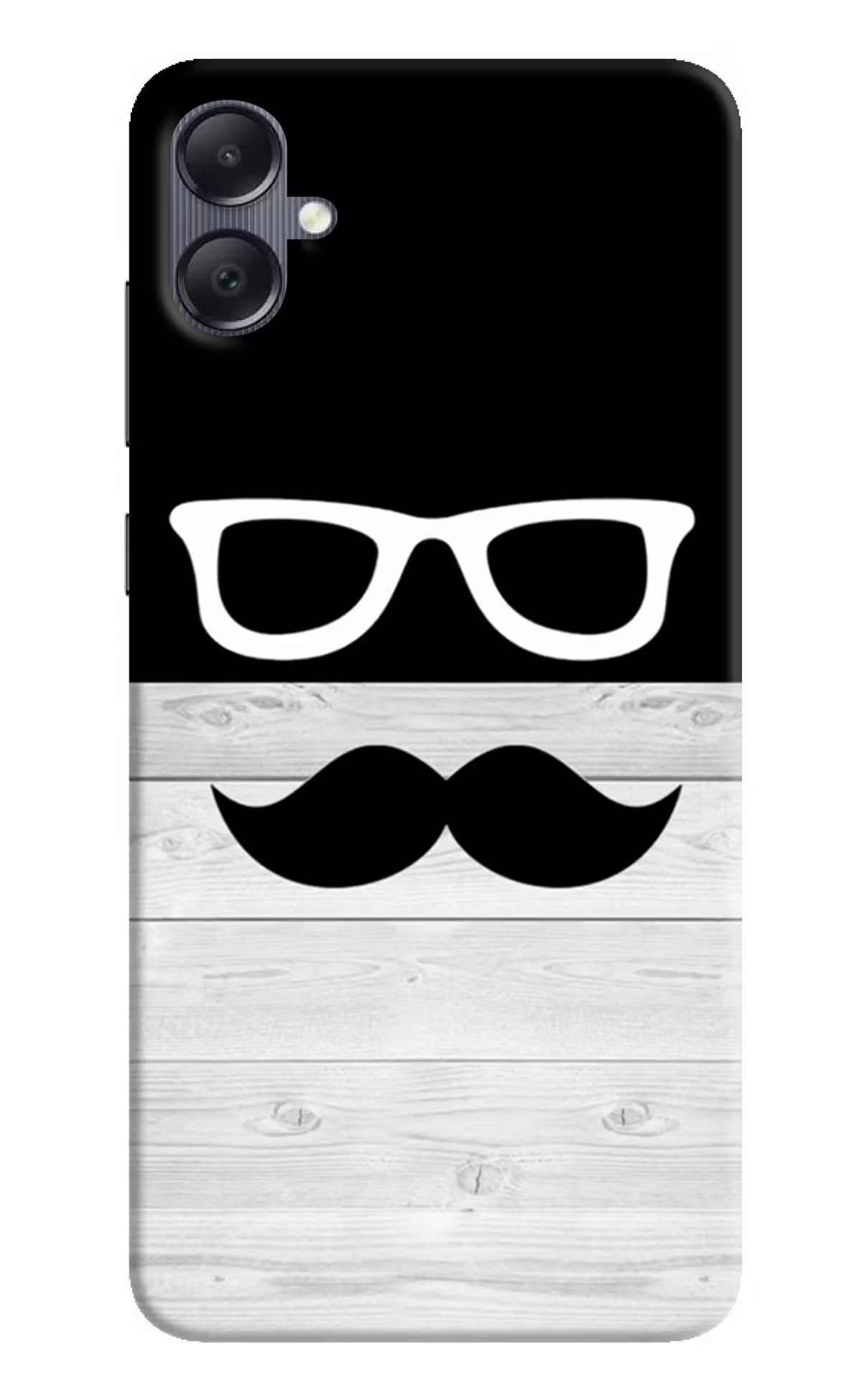 Mustache Samsung A05 Hard Case Back Cover by Casekaro