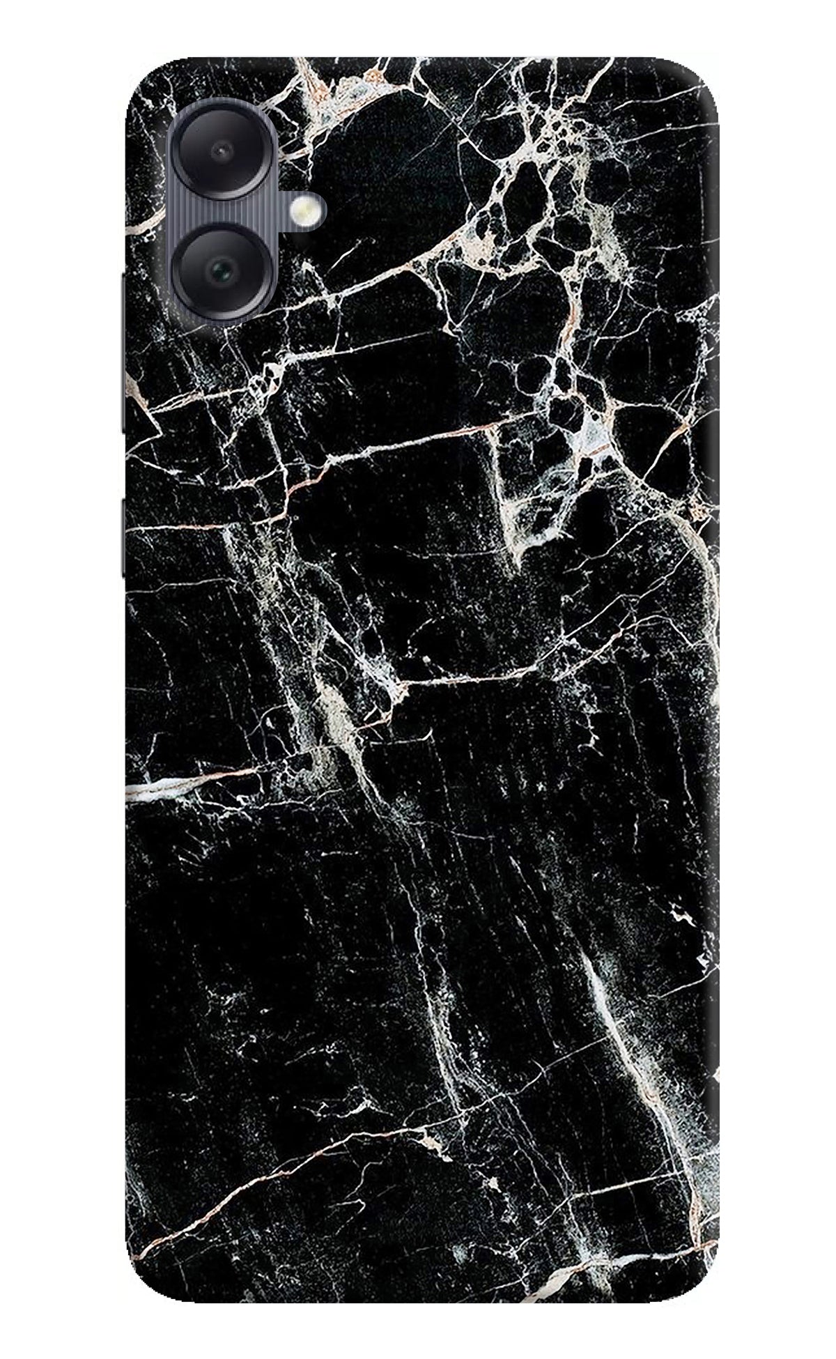 Black Marble Texture Samsung A05 Back Cover