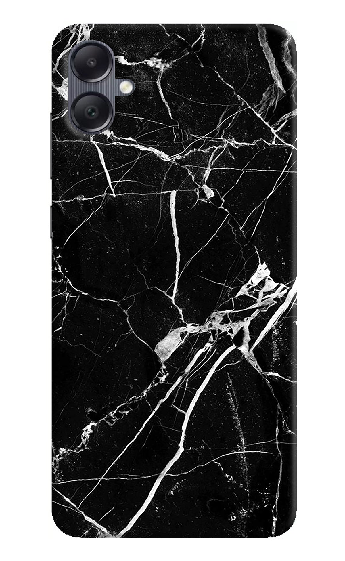 Black Marble Pattern Samsung A05 Back Cover