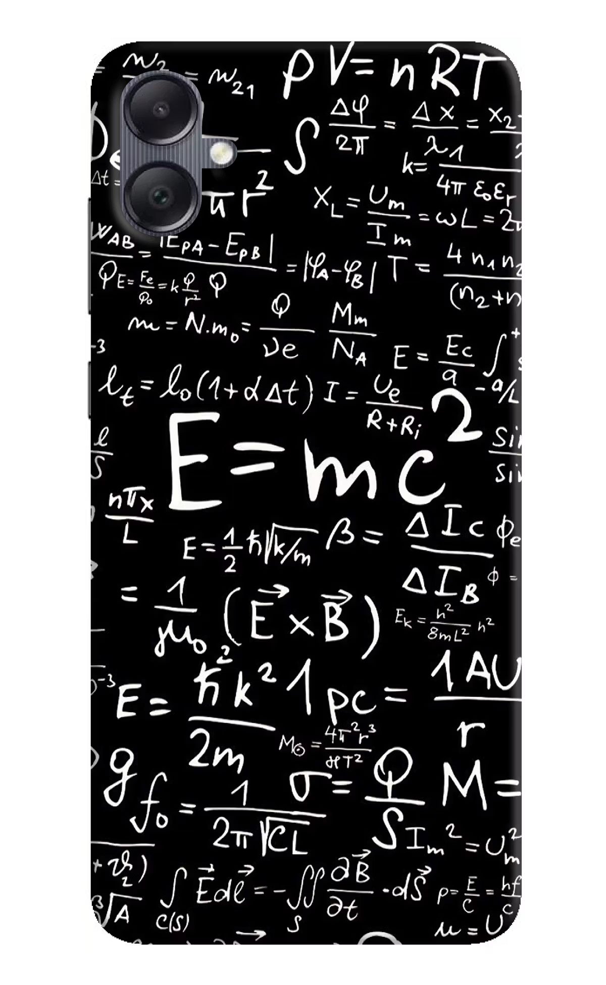 Physics Formula Samsung A05 Hard Case Back Cover by Casekaro