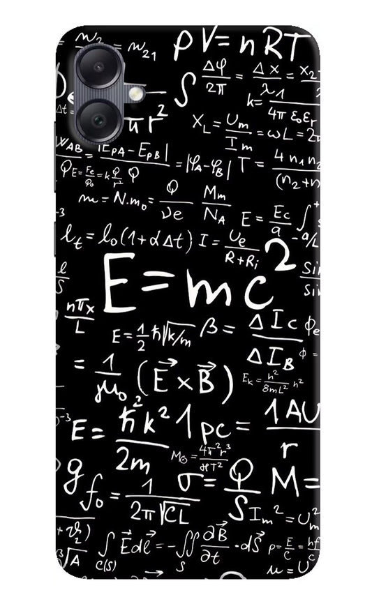 Physics Formula Samsung A05 Hard Case Back Cover by Casekaro