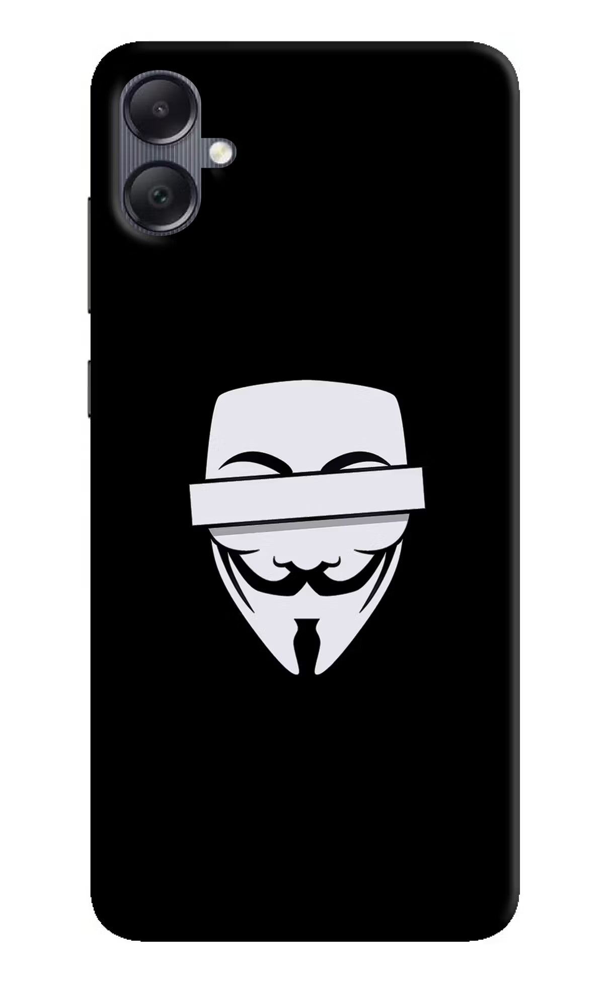 Anonymous Face Samsung A05 Hard Case Back Cover by Casekaro