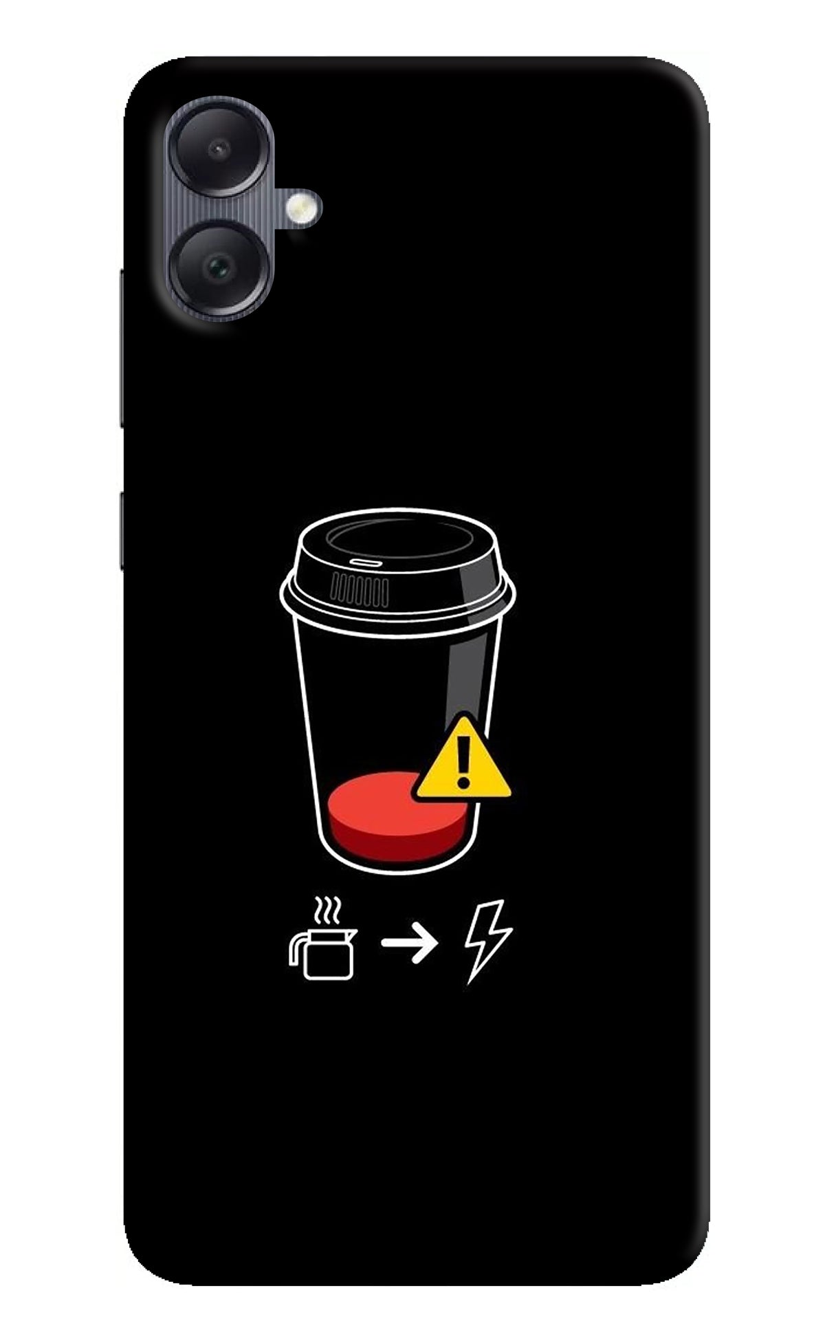Coffee Samsung A05 Back Cover