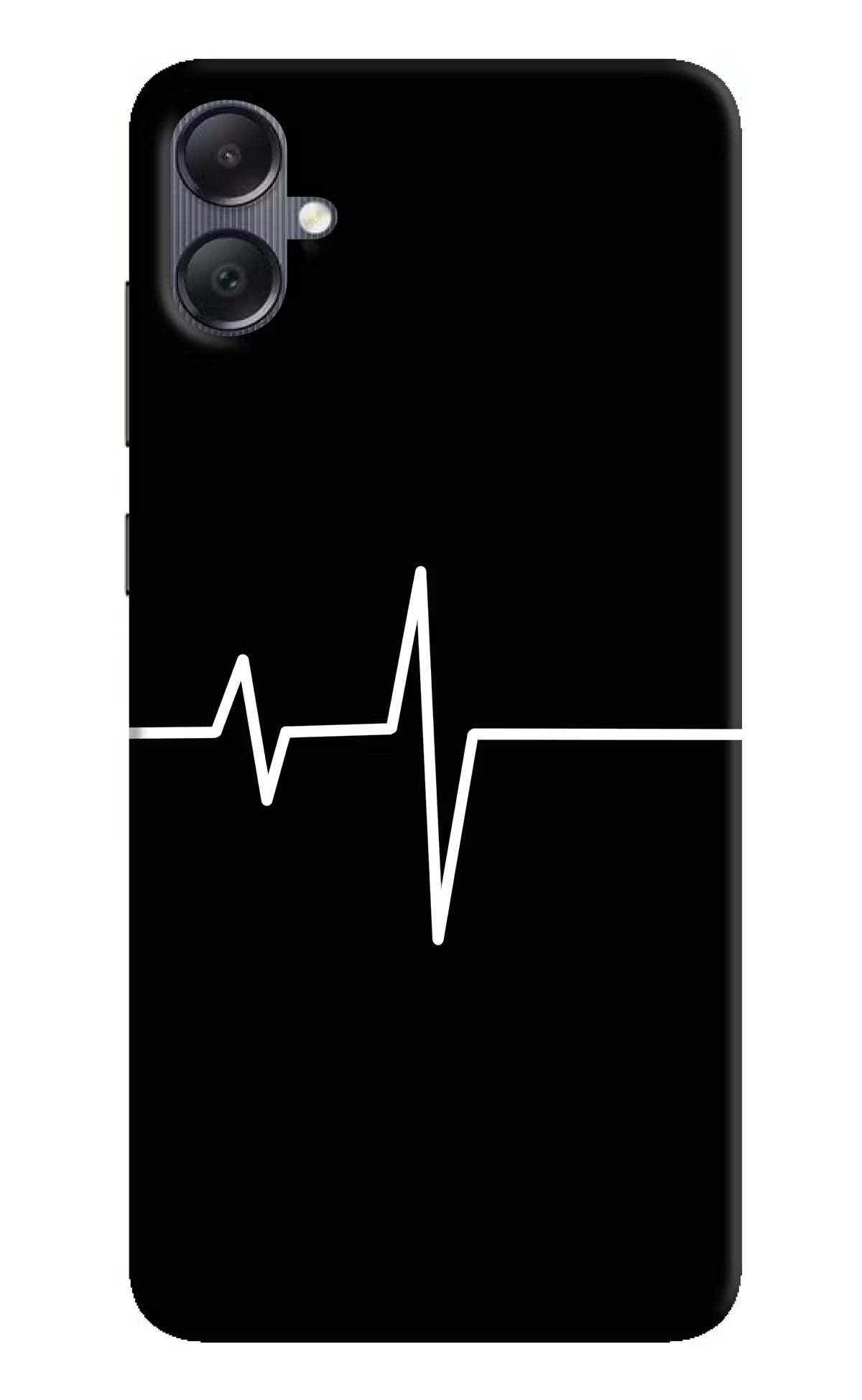 Heart Beats Samsung A05 Hard Case Back Cover by Casekaro