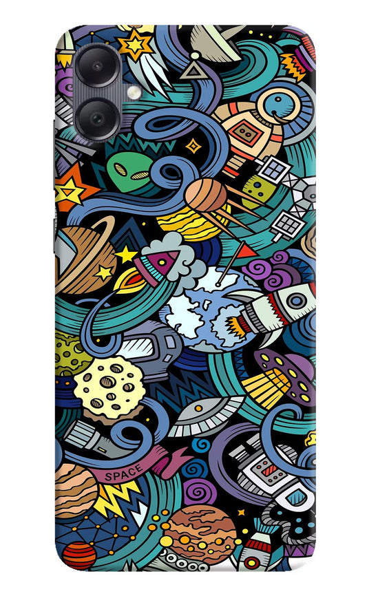 Space Abstract Samsung A05 Hard Case Back Cover by Casekaro