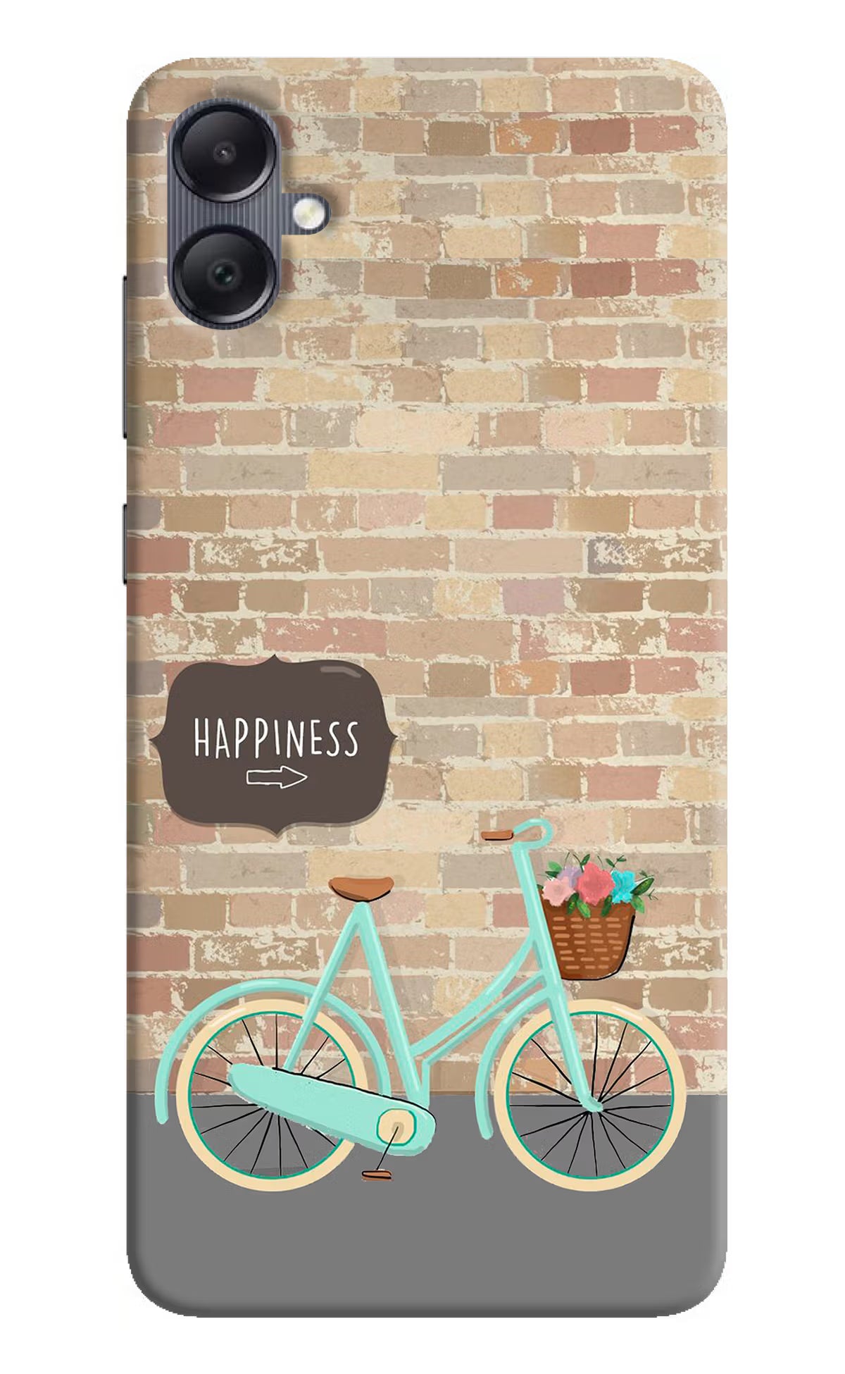 Happiness Artwork Samsung A05 Hard Case Back Cover by Casekaro